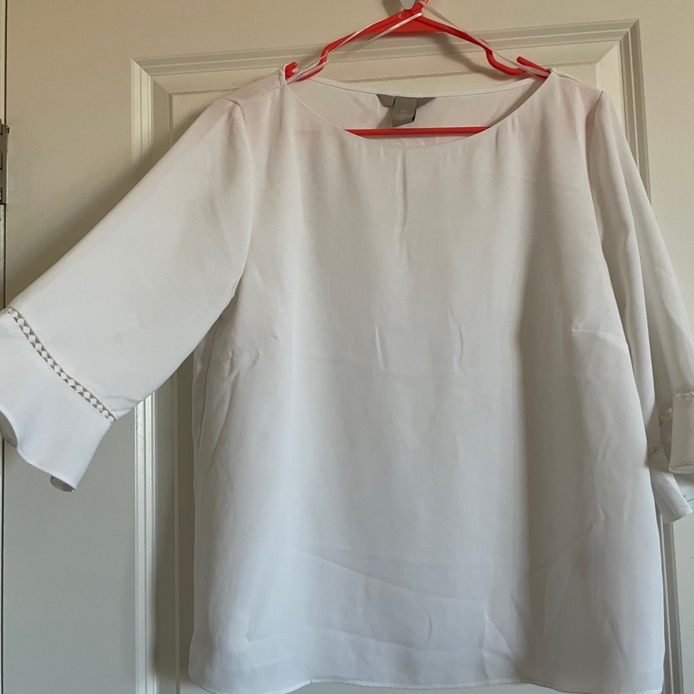H&M White Blouse